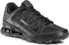 A black Nike Reax 8 Tr Mesh men's sneaker is shown from a side angle against a white background. Produktbild-Vorschau