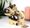 Sparschwein aus Keramik, Goldspiegel, 18x10,5 cm Produktbild-Vorschau 2