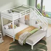 Flieks Lit superposé 90x200/140x200cm avec armoire, lit Voir les images du produit 2