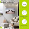 ARTland Wandbild Alu für Innen & Outdoor Buhnen an der Produktbild-Vorschau 3