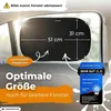 CARAMAZ Auto-Sonnenschutz 51x31 cm mit Saugnäpfen & Produktbild-Vorschau 6