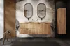 RODAN - Mobile da bagno - 80 CM - Marrone opaco - MDF - Anteprima dell’immagine prodotto 2
