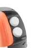 A close-up view of two control knobs on a black and orange appliance. Produktbild-Vorschau