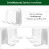 Set mit 2 selbstklebenden Zahnbürstenhaltern – Wandmontage Produktbild-Vorschau 2