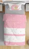Kinder Baby Bettwäsche 100x135 cm Teddy Bären Sterne Jungen Produktbild-Vorschau 2