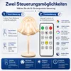 LED Tischlampe, 5200mAh, Kabellose Stufenlos Dimmbar, 3 Produktbild-Vorschau 4