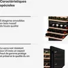 Klarstein Velaire Cave à Vin 2 Zones - 46 Bouteilles, Voir les images du produit 5