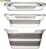 Three collapsible bowls of varying sizes are stacked vertically against a white background. Voir les images du produit