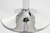 The base of a chrome bar stool is shown against a white background. Anteprima dell’immagine prodotto