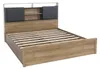 Letto king size HWC-P43, letto matrimoniale con rete a Anteprima dell’immagine prodotto 14