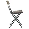 vidaXL Bistrostühle 8 Stk. Klappbar Grau Poly Rattan und Produktbild-Vorschau 7