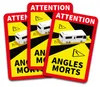 Angles Morts Aufkleber 25x17 cm – Frankreich Toter Winkel Produktbild-Vorschau 1