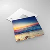 Bilder auf glas - Meer Strand Welle - 30x30cm - Glasbilder Produktbild-Vorschau 2