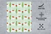 MuchoWow® Mauspad Mousepad Lama - Kaktus - Schablonen 19x23 Produktbild-Vorschau 3