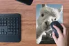 MuchoWow® Mauspad Mousepad Alpaka - Weiß - Tier 18x27 cm - Produktbild-Vorschau 4