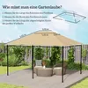 Ersatzdach Pavillon Pavillon-Baldachin, wetterbeständig, Produktbild-Vorschau 3