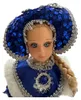 Dekofigur Schneemädchen Sneguratschka in Blau und Silber Produktbild-Vorschau 4