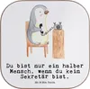 Mr. & Mrs. Panda Tischschoner Sekretär Herz - Weiß - Produktbild-Vorschau 1