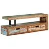 vidaXL TV-Ständer (118-200) x 30 x 40 cm Massivholz Altholz Produktbild-Vorschau 3