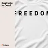 Camiseta "Freedom Charlie Kirk RIP", marca "Konservativ Vista previa de la imagen del producto 4