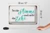 Blechschild Spruch 30x20cm sei die Stimme nicht das Echo Produktbild-Vorschau 6