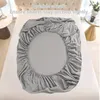Hedvábné prostěradlo | SILKYFIT Light Grey 180 x 200 Náhled obrázku produktu 6