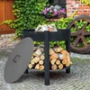 Ohnivá mísa vysoká "MONTANA" 60 cm Ohniště, ohnivý koš Náhled obrázku produktu 5
