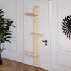 Drabinka dla kota QLS montaż do drzwi 3 stopnie 180cm DEKO Podgląd zdjęcia produktu 3