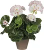 Mica Decorations Geranien Kunstpflanze im Blumentopf Stan - Produktbild-Vorschau 1