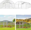 Faziango Hühnerstall 3x6x2m Bogenaufsatz Hühnerhaus Produktbild-Vorschau 1