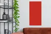 MuchoWow® - Leinwandbilder - Rot - Farbe - Einfarbig, Produktbild-Vorschau 2