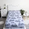 Drap-housse Dampflok Chemin de fer Gris 90 x 200 + 25 cm Voir les images du produit 2