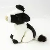 Kuh 18 cm sitzend schwarz/weiß Kuscheltier Produktbild-Vorschau 2