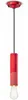 Ferroluce Pi Lampe à suspendre 25cm rouge ronde Voir les images du produit 8