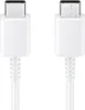 Two white USB-C cables are shown side-by-side against a white background. Anteprima dell’immagine prodotto