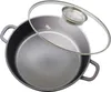 A gray pot with a glass lid is shown against a white background. Produktbild-Vorschau