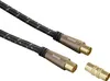 Antennen-Kabel 5m 120dB Filter vergoldet Braun Produktbild-Vorschau 5