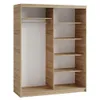 BEAUTYSOFA | Armoire DONATELLO 160 cm Artisan/Artisan avec Voir les images du produit 3