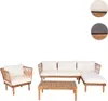 Garten-Garnitur MCW-L29, Garnitur Sitzgruppe Lounge-Set Produktbild-Vorschau 9