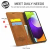 Galaxy A52 Kožené pouzdro s funkcí stojánku a držákem Náhled obrázku produktu 4