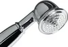 A close-up studio shot of a chrome shower head. Anteprima dell’immagine prodotto