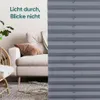 Plissee ohne Bohren, Dunkelgrau 90x140cm Sichtschutz Produktbild-Vorschau 7