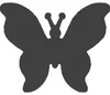 Heyda 203687545 Dierovač motívov veľký "Butterfly" Náhľad obrázku produktu 4
