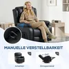 HOMCOM Relaxačné kreslo s masážnou funkciou, televízne Náhľad obrázku produktu 5