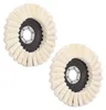 2Pcs 5in disco di smerigliatura a forma di onda in feltro Anteprima dell’immagine prodotto 5
