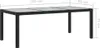 vidaXL Gartentisch Schwarz 190x90x75 cm Gehärtetes Glas Anteprima dell’immagine prodotto 5