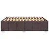 vidaXL Bettgestell ohne Matratze Dunkelbraun 140x190 cm Produktbild-Vorschau 5