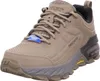A single tan Skechers men's hiking shoe is shown from a front-side angle against a white background. Produktbild-Vorschau