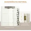 HOMCOM Paravent 8-teilig 320 x 170 cm Raumteiler Trennwand Produktbild-Vorschau 6