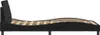 vidaXL Bettgestell "Dover" Schwarz 100x200 cm Samt Produktbild-Vorschau 5